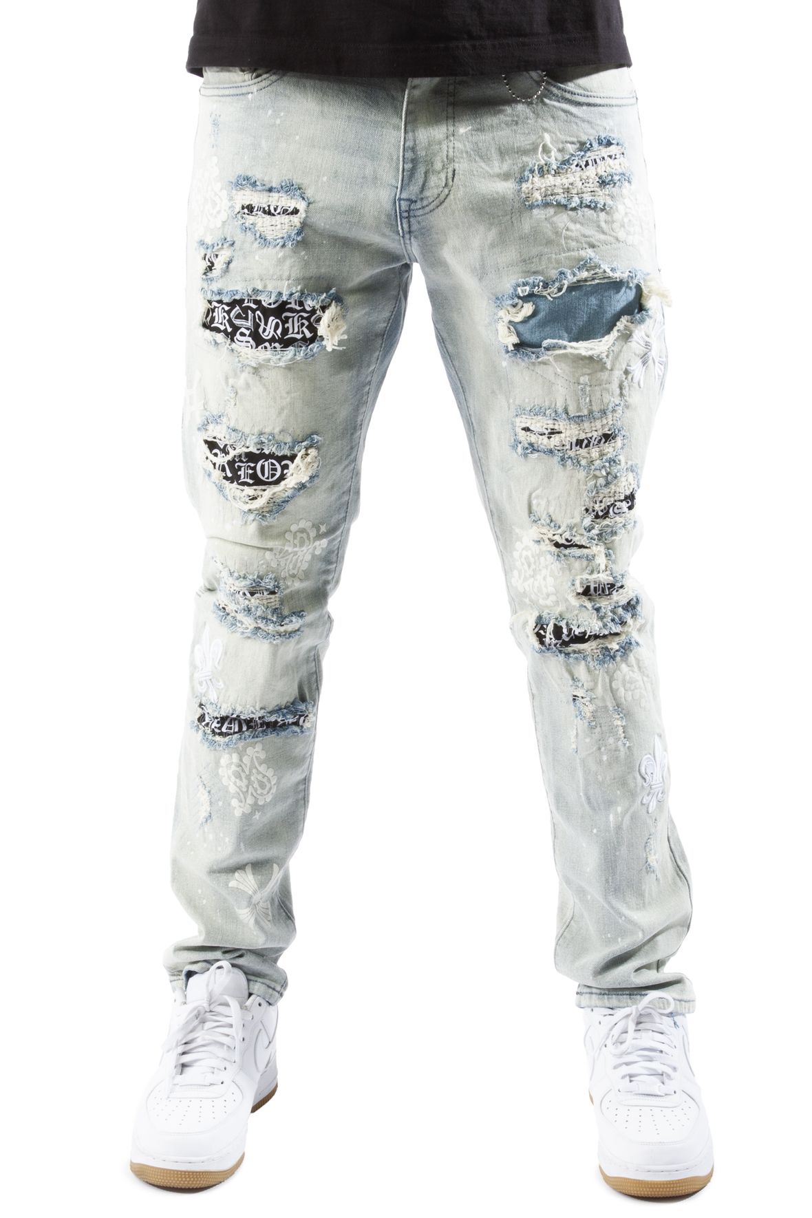 Shop Smoke Rise Dystopian Tribal Print Stack Pant FP24657SNZ