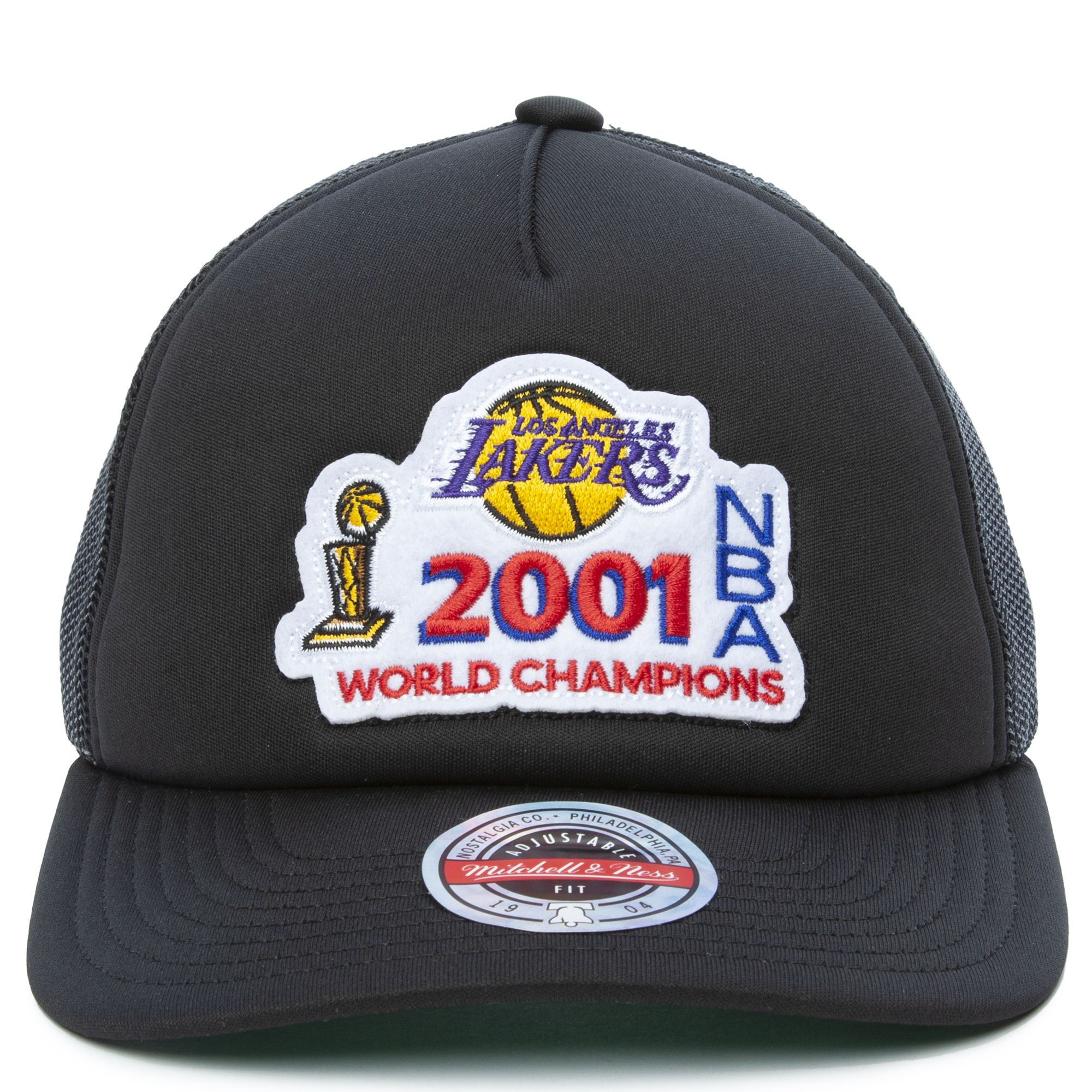 Mitchell & Ness Seattle Supersonics Champions Trucker Hat in Black