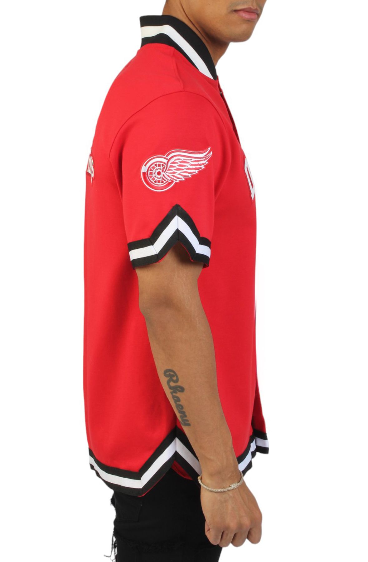 PRO STANDARD Detroit Wings Jersey HDR167633 RBK Shiekh