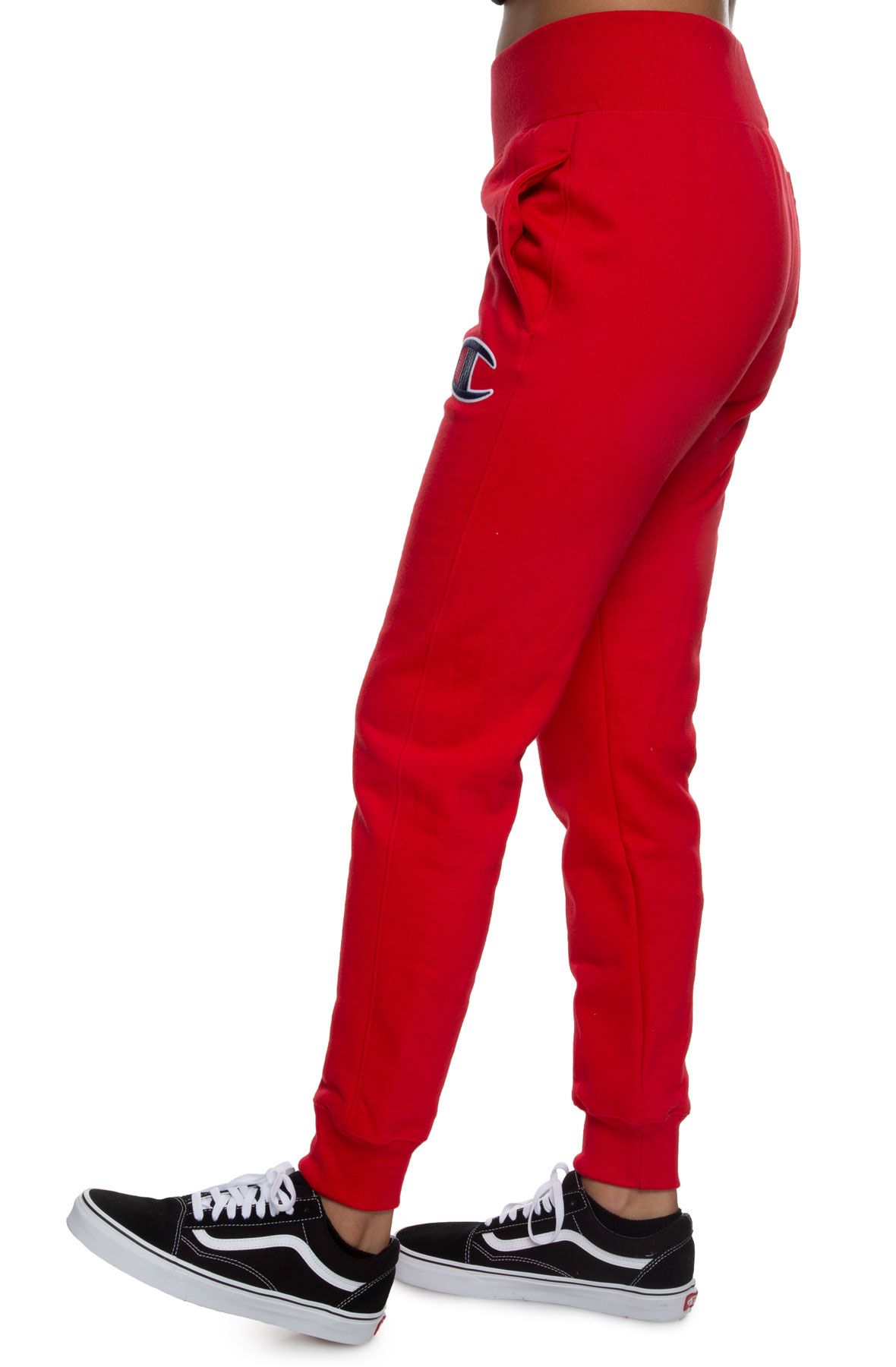 champion reverse weave colorblock joggers