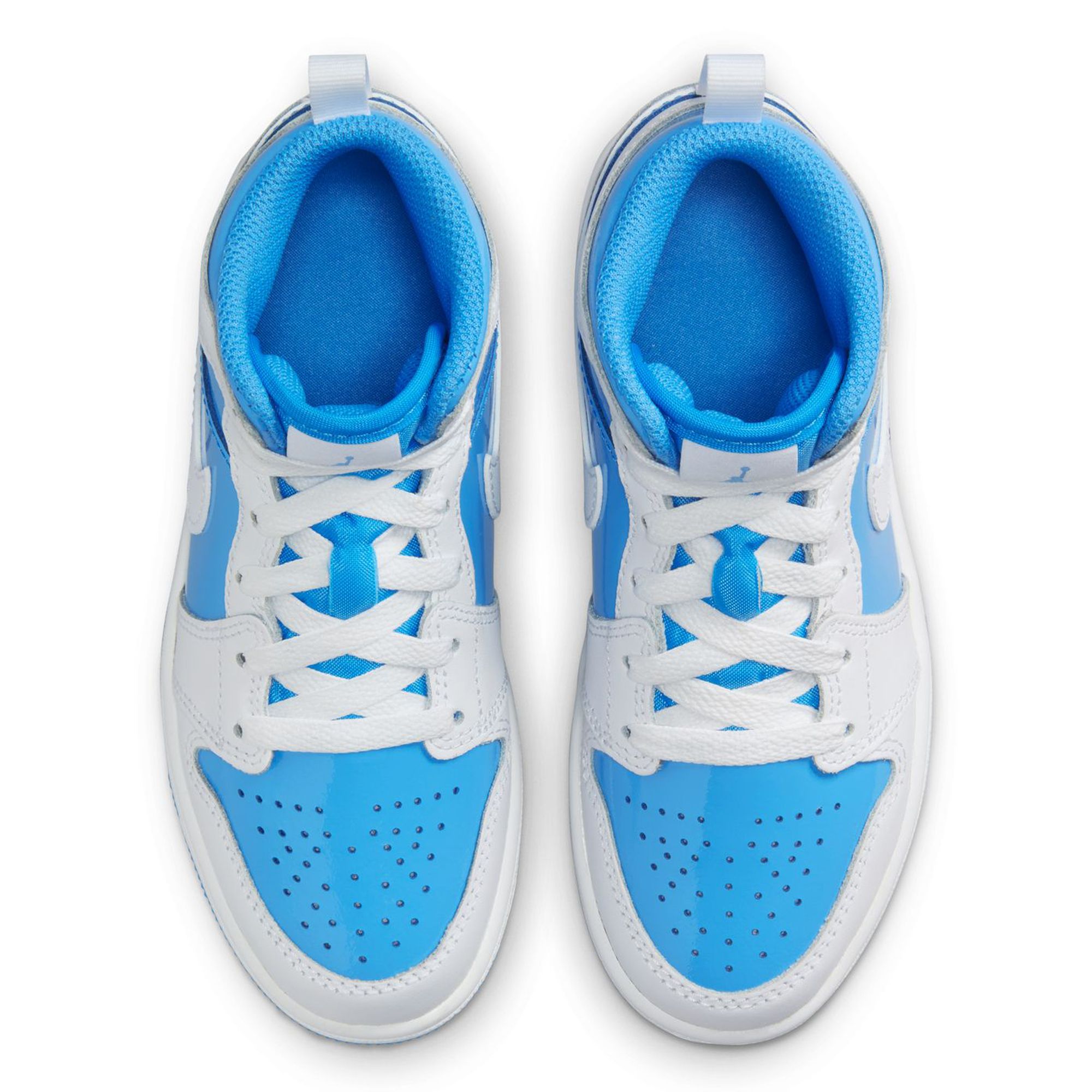 Amazon.com | Nike Air Jordan 1 Mid SE White/Legend Blue
