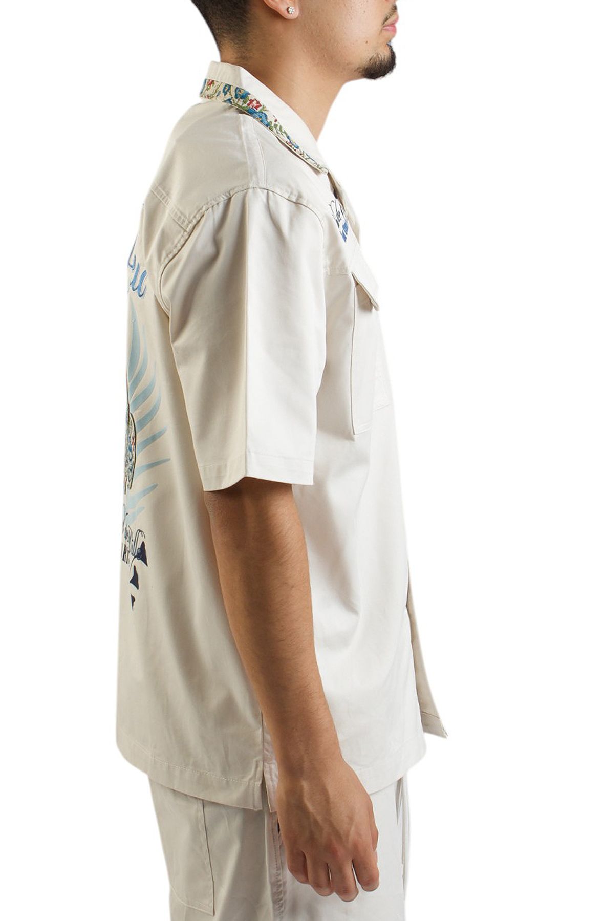SMOKE RISE Beaulieu Lounge Shirt WH25295SK-CHA - Shiekh