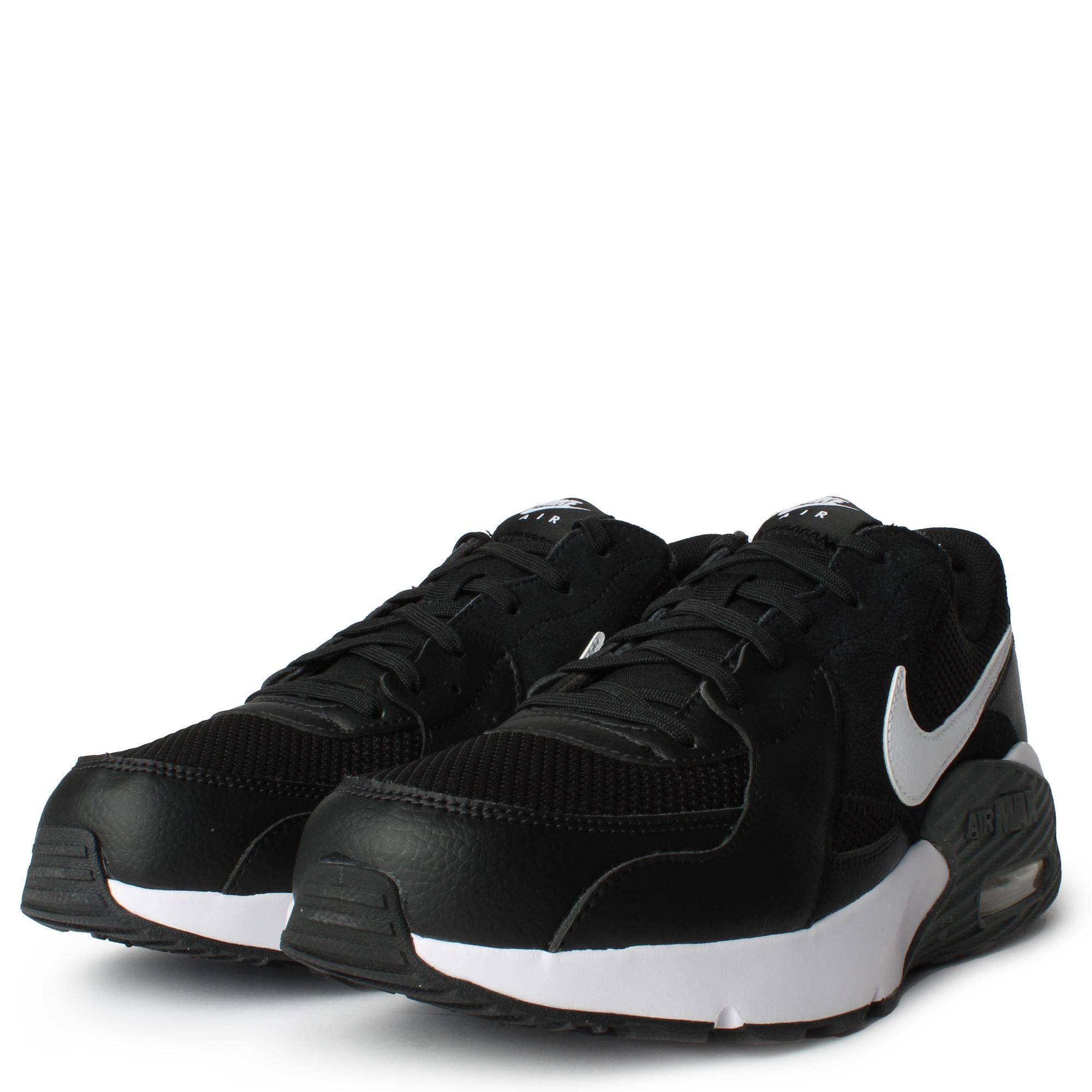 nike air max excee black and white