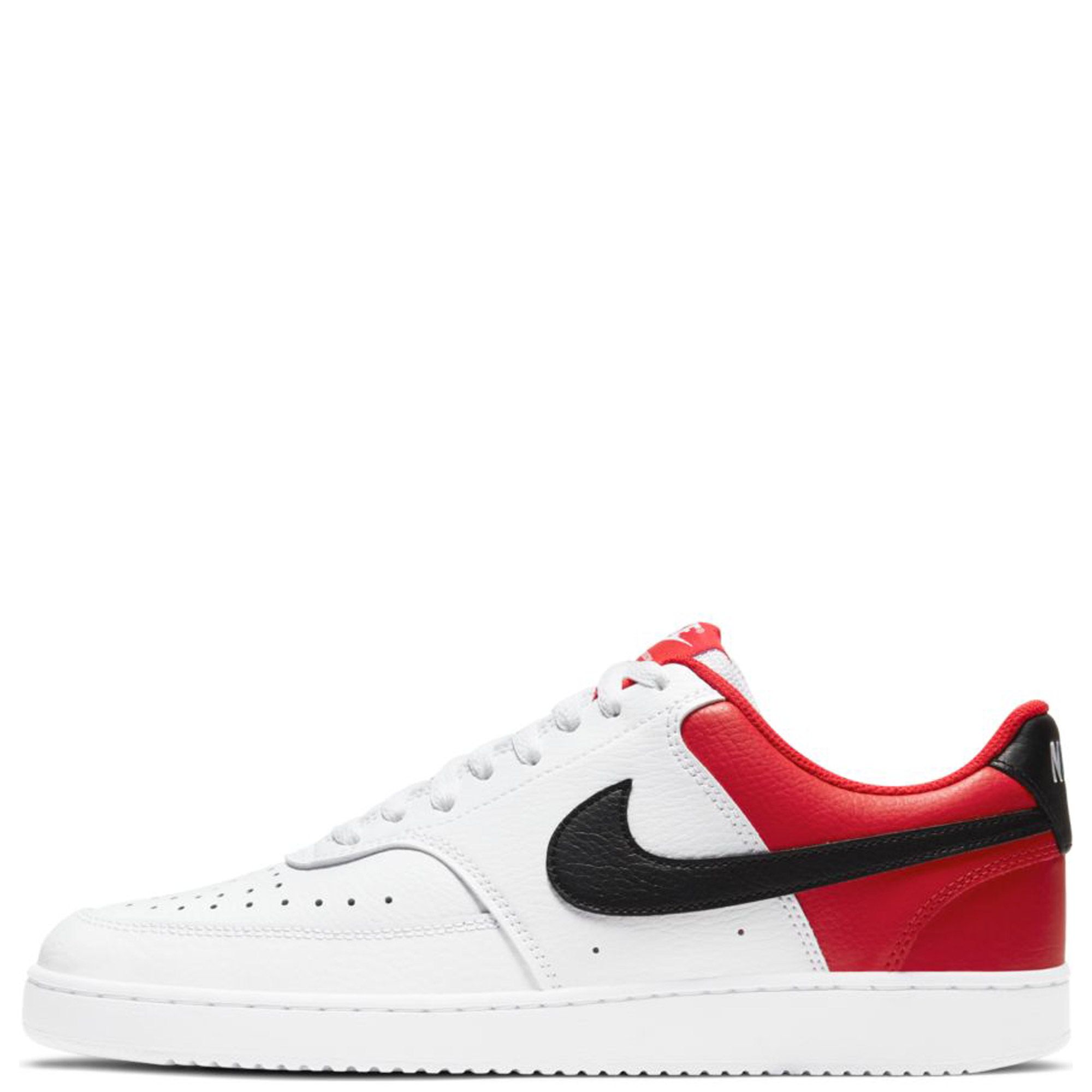 nike court vision low white red