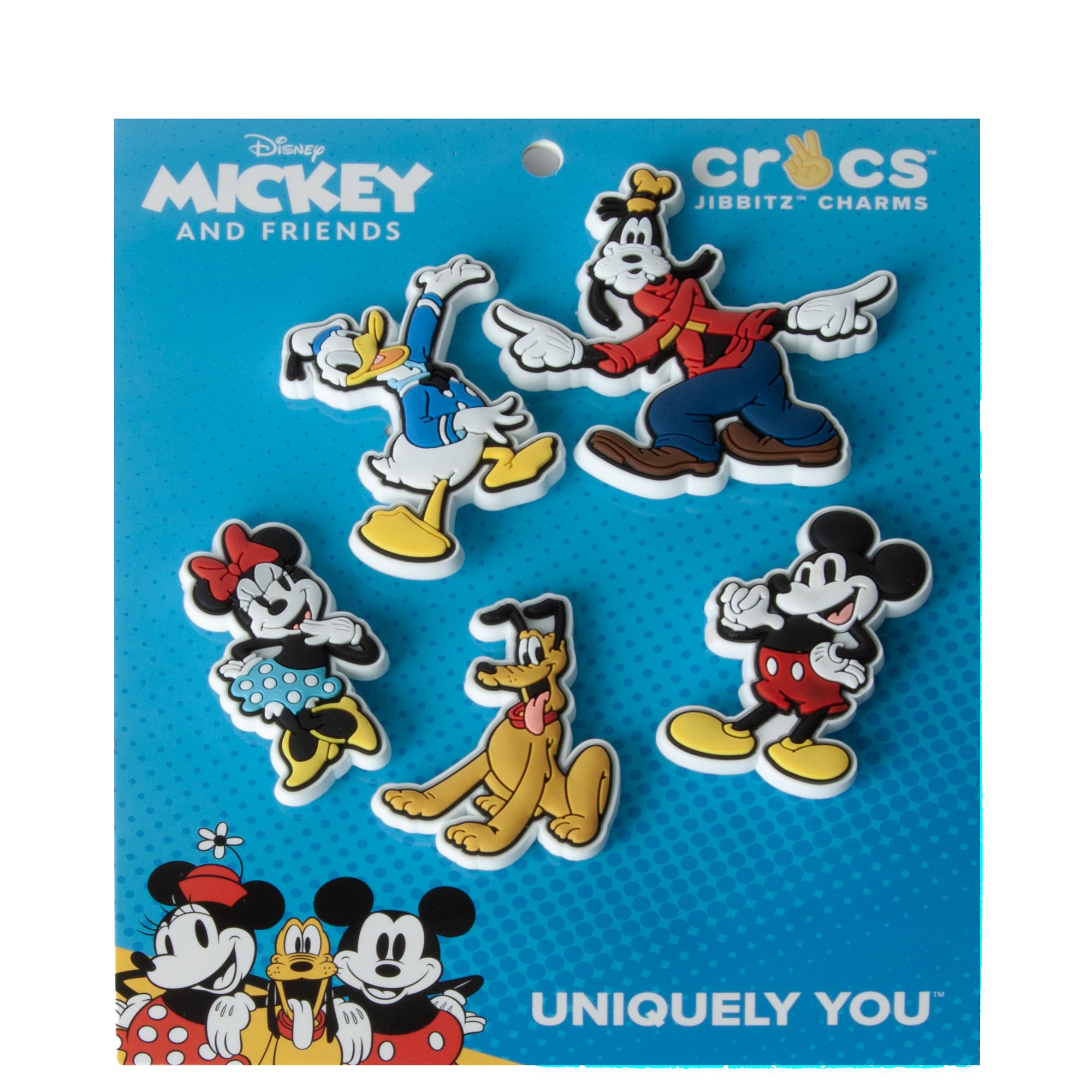 CROCS Disney Mickey Friends Jibbitz 5 Pack 10010001 - Shiekh