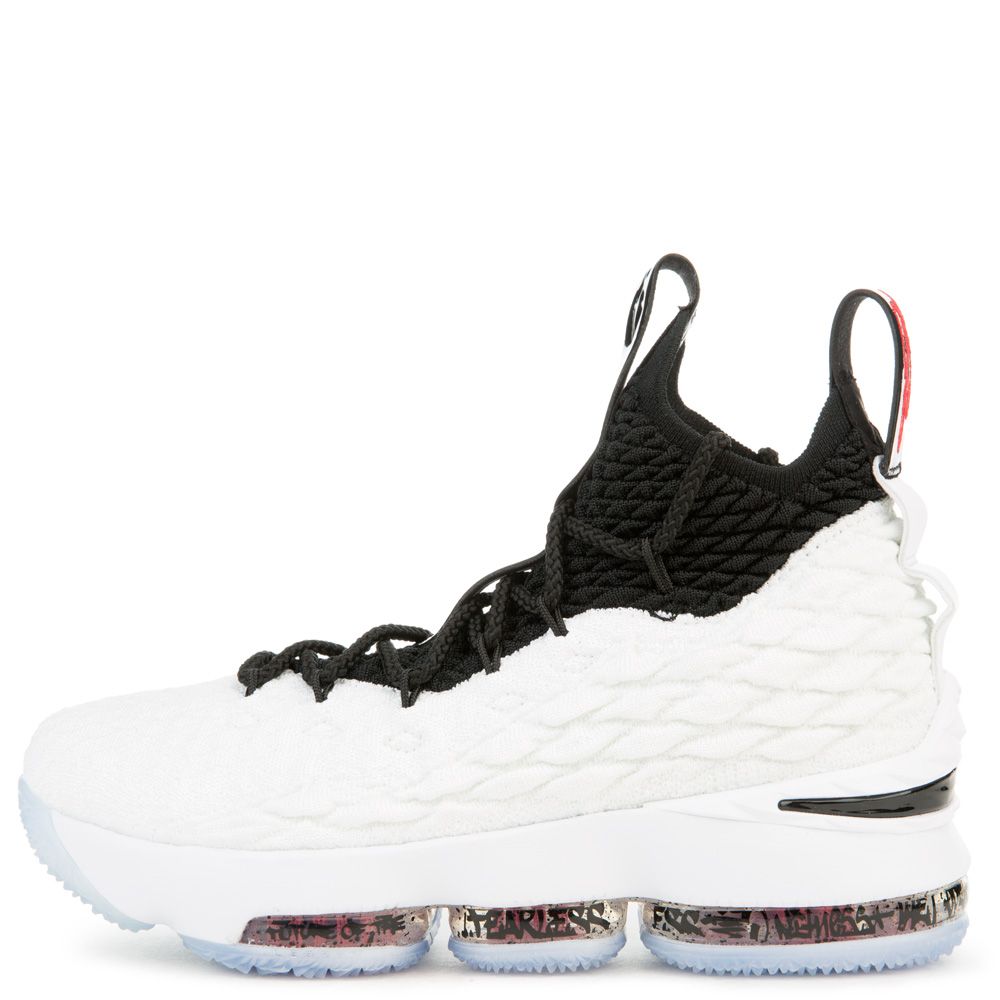 Lebron 15 clearance white metallic silver