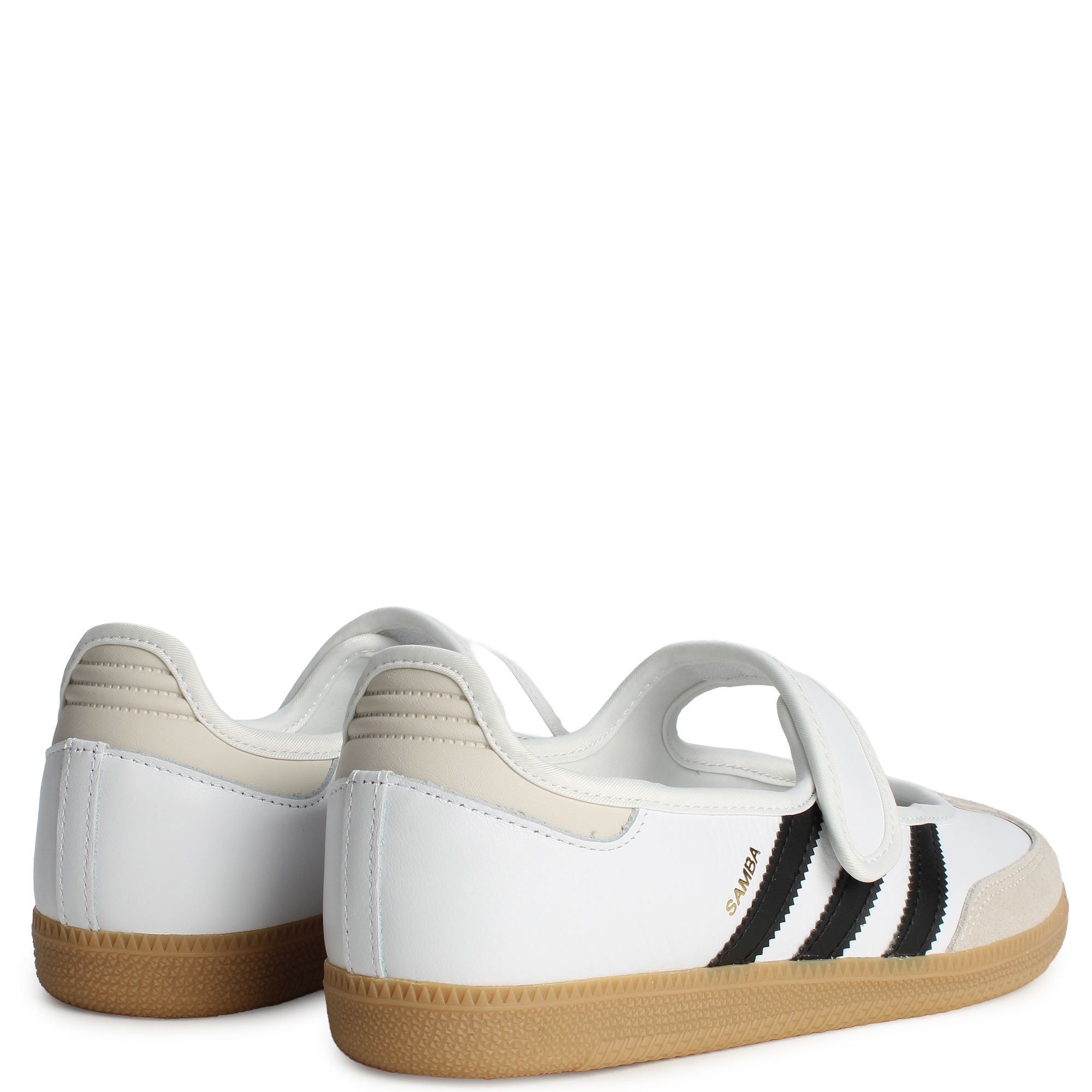 adidas gazelle silver green womens Samba Jane Shoes Cloud White/Gum/Halo Blue – Karen Walker main image 0
