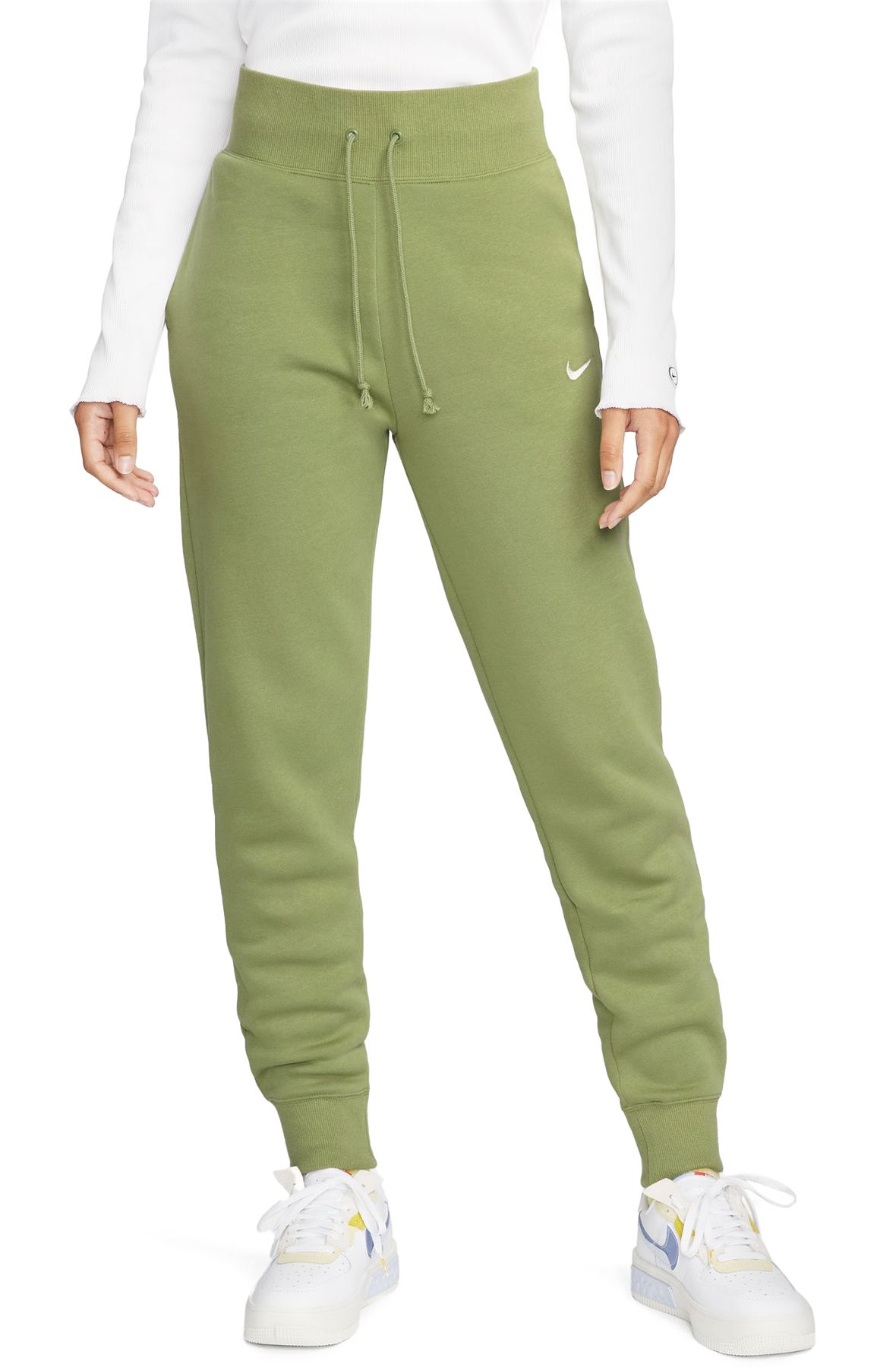 NIKE Sportswear Phoenix Fleece High-Waisted Joggers DQ5688 615 - Shiekh