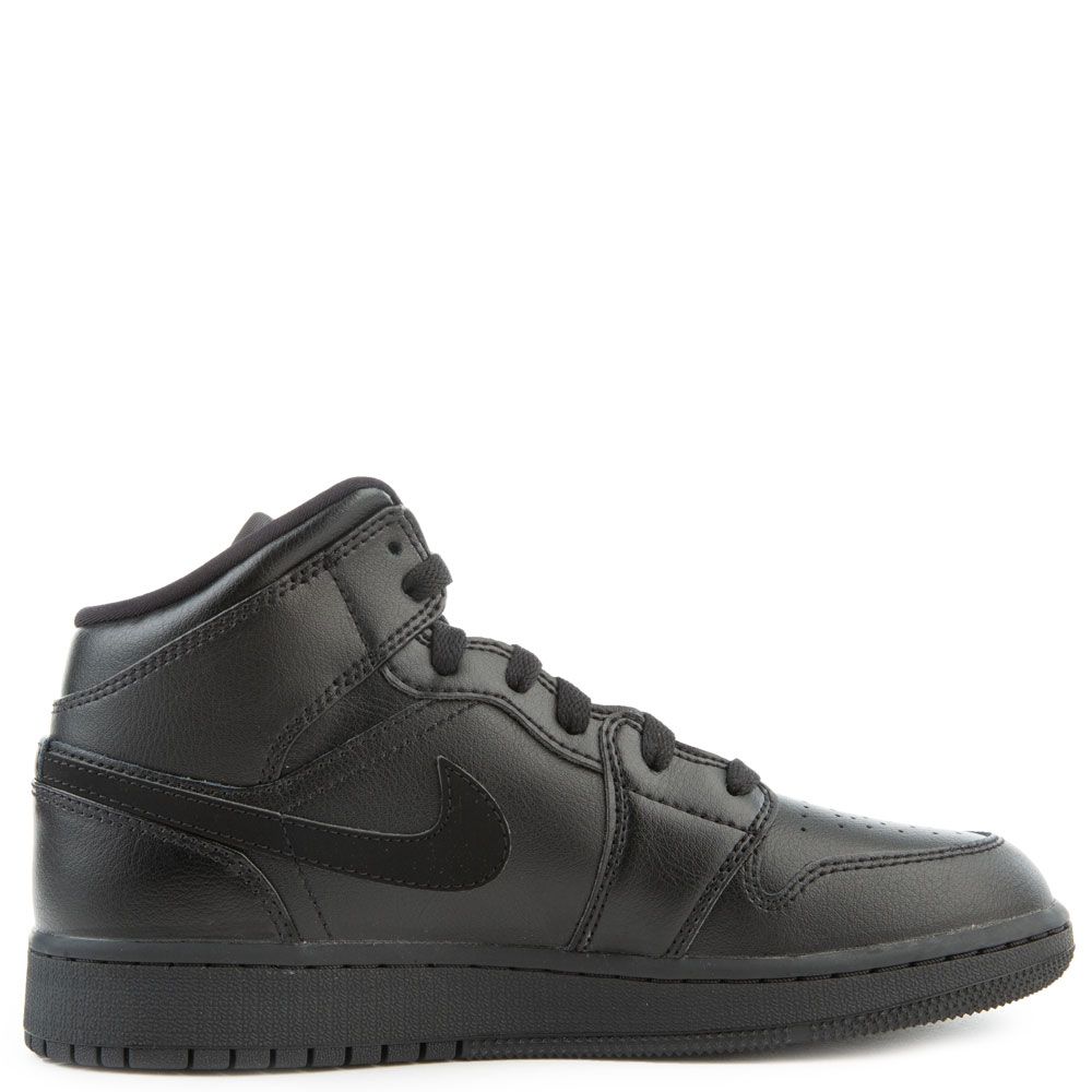 【NIKE】AIR JORDAN 1 MID BLACK Size 15 - Air Jordan 1 Mid Black for sale online | eBay