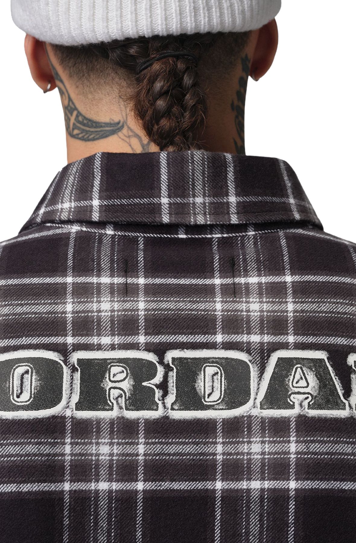 JORDAN Brooklyn Graphic Flannel IF1857 010 - Shiekh