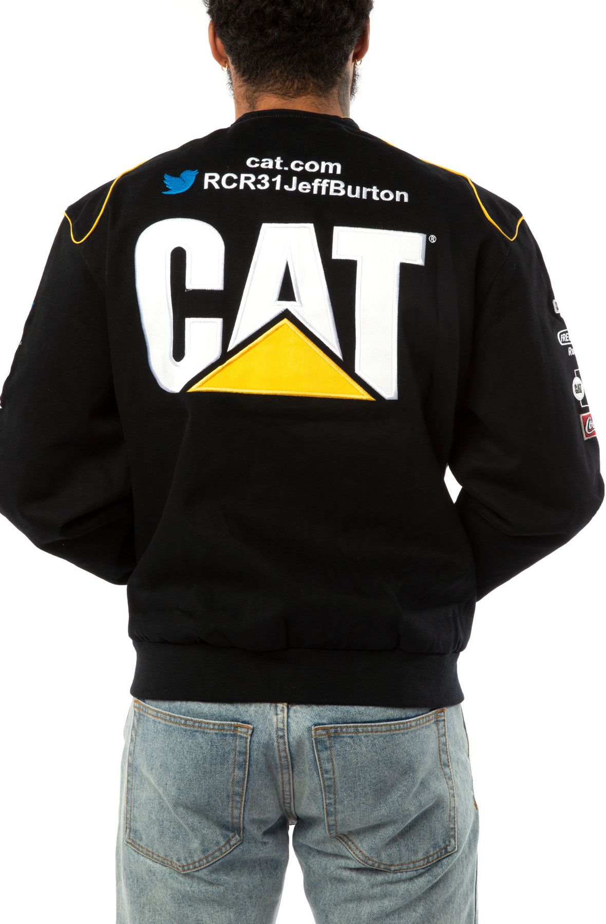 NASCAR JH selling Design Jeff Burton CAT Jacket