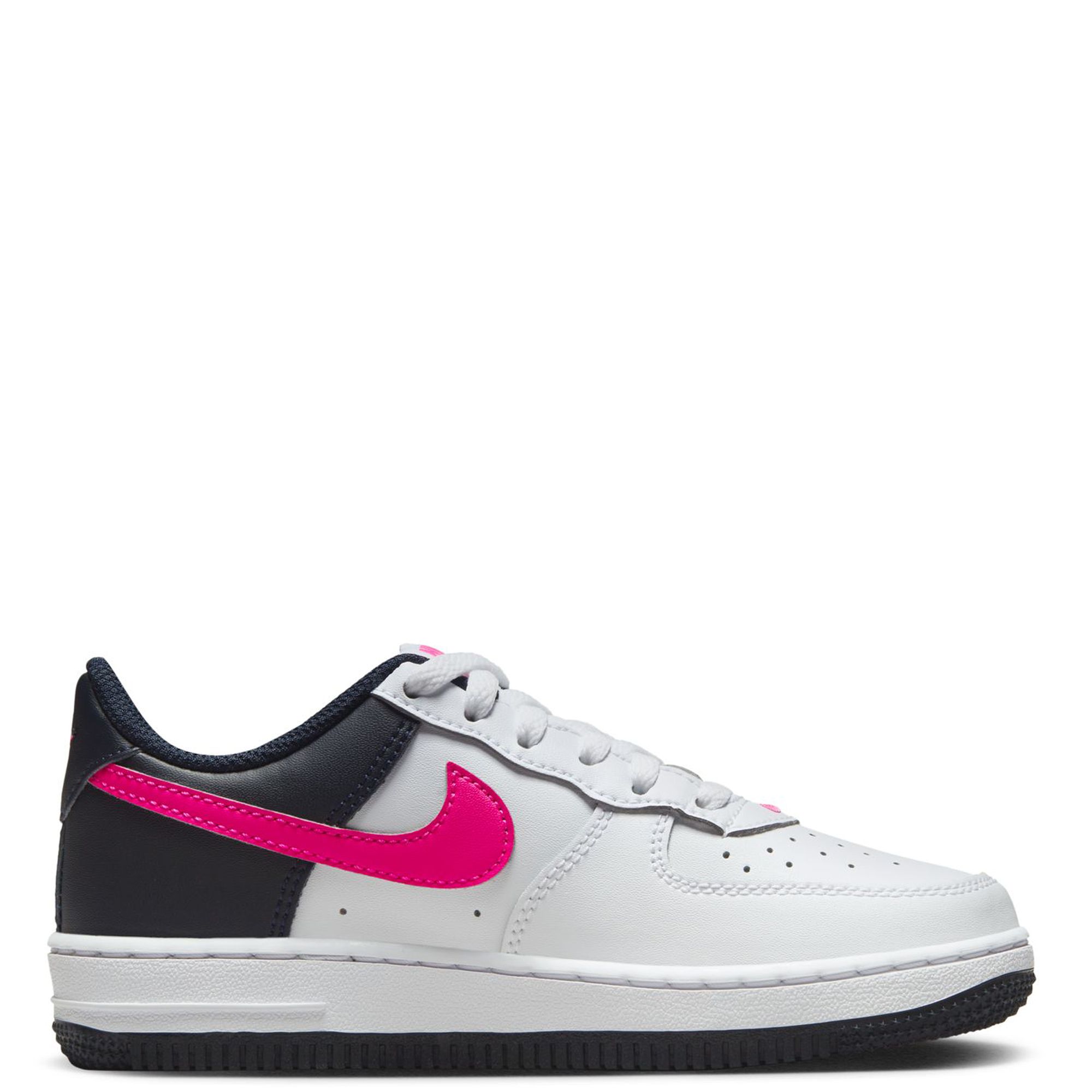 black and pink nike air force 1