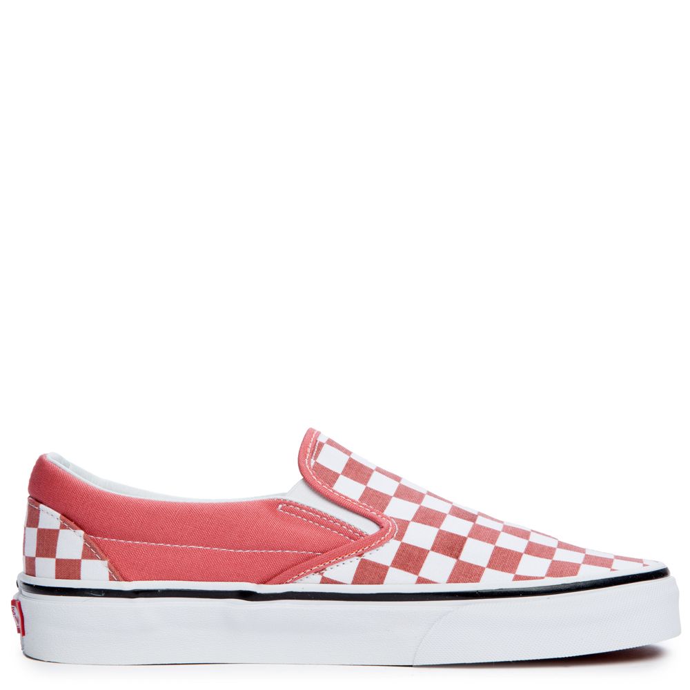 faded checkered vans