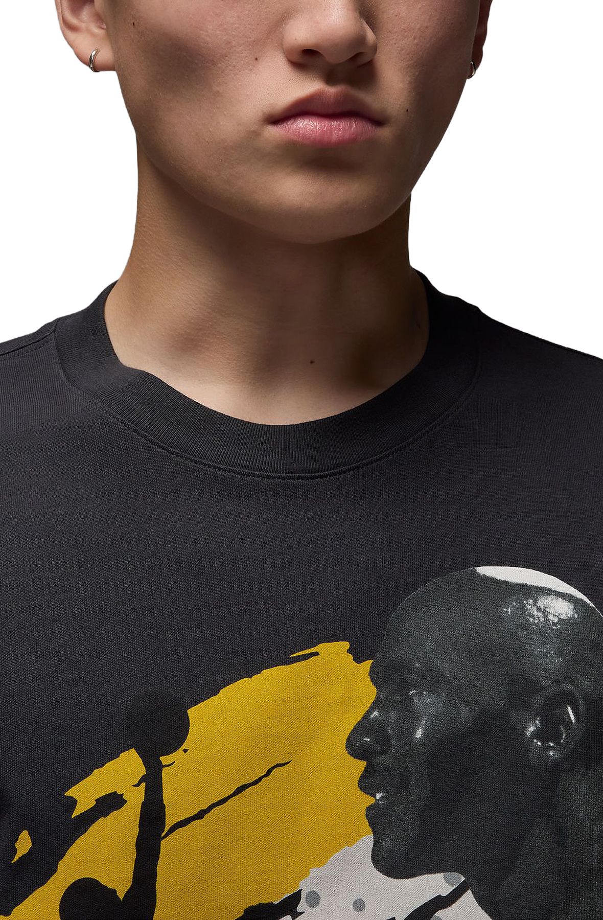 Tシャツ・カットソー Nike jordan men t shirt IB8814-045 Jordan Statement 1985 Motorsport Tee in Black – Oneness Boutique