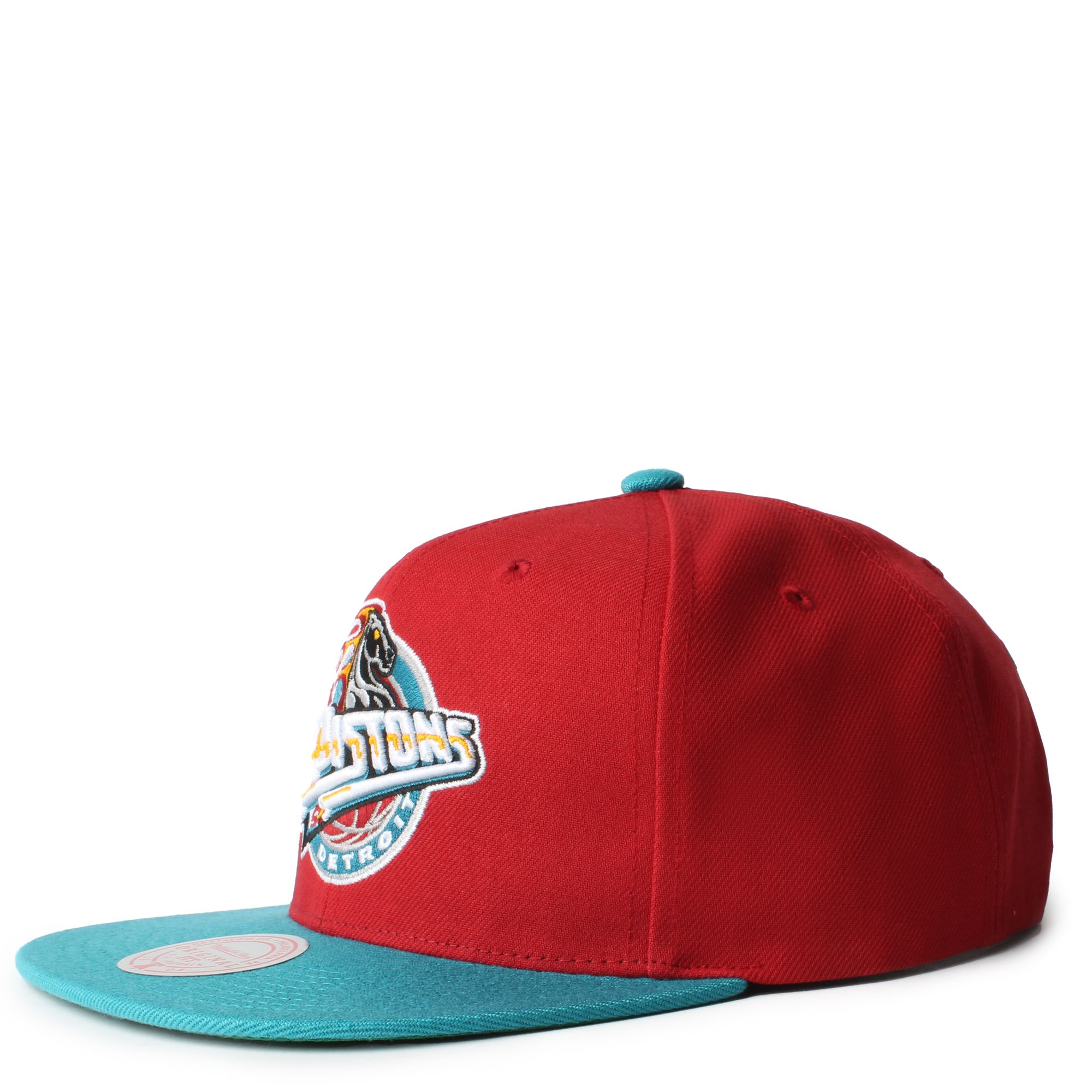 Detroit Pistons Mitchell & Ness NBA Core Snapback Hat