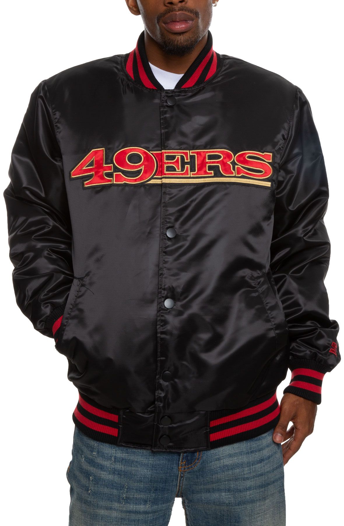 STARTER San Francisco 49ers Jacket LS1LG454 SNF - Shiekh