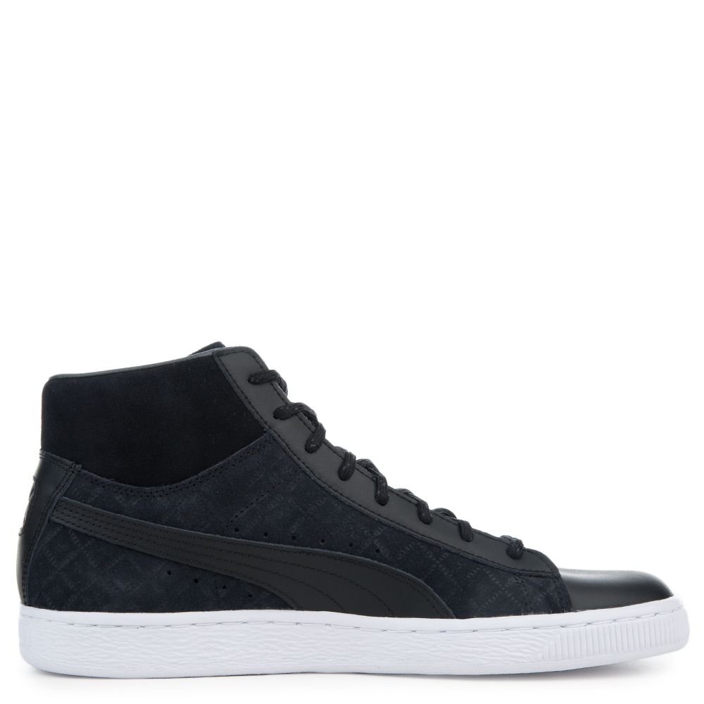 Puma men's suede 2025 classic mid quilt sneaker