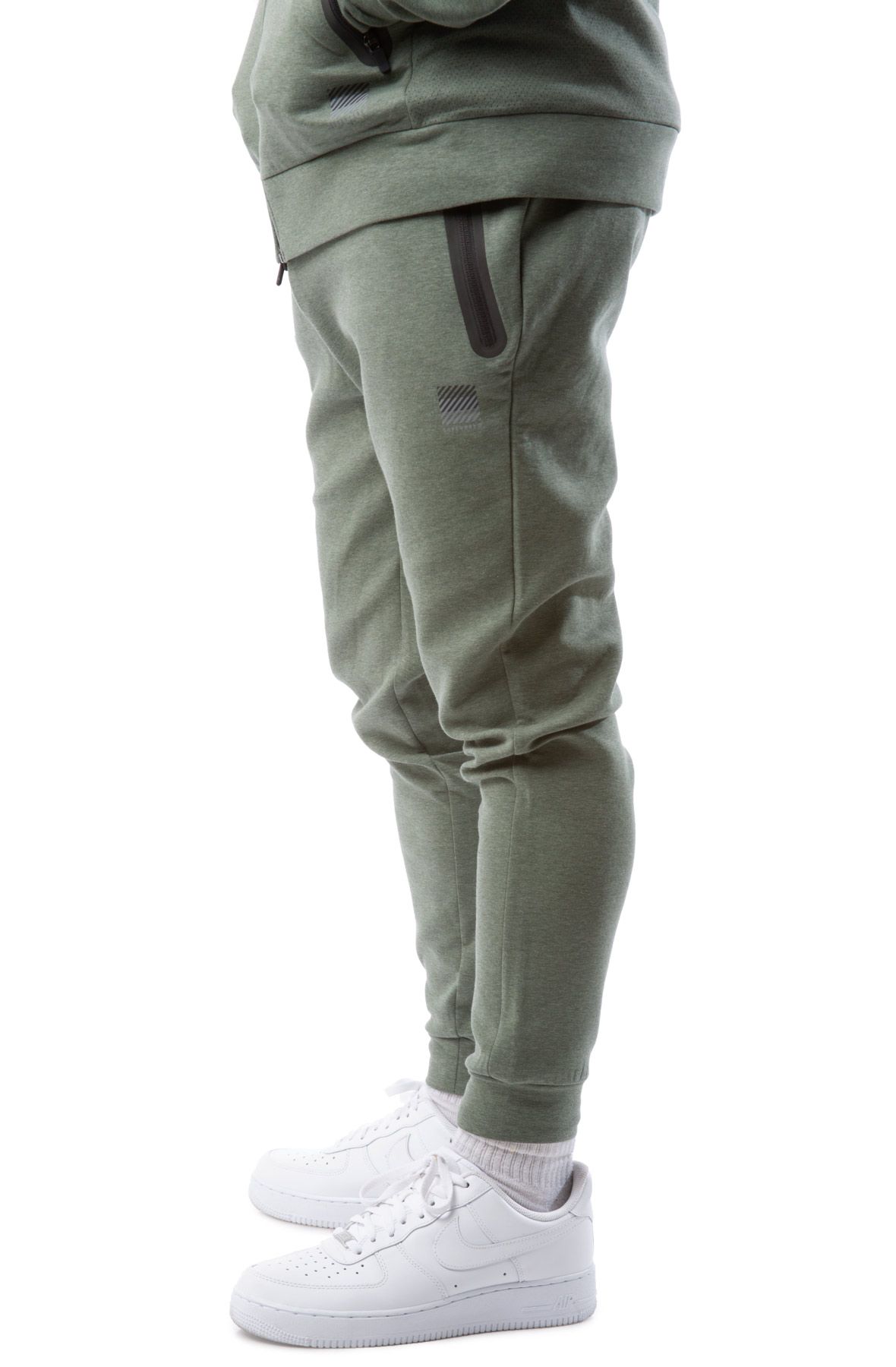 tech fleece joggers green