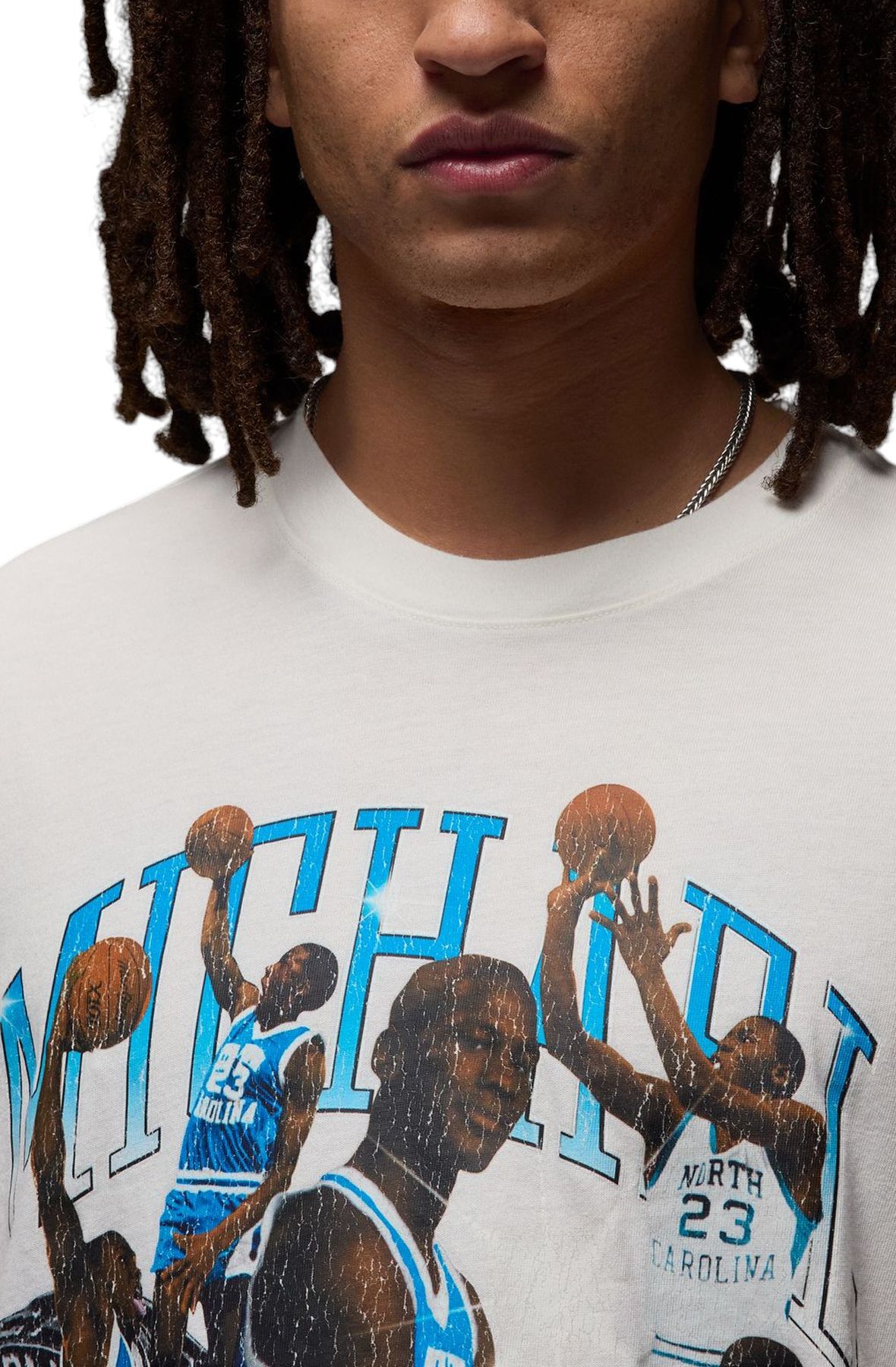 [NIKE] Jordan Flight Essential Graphic T-Shirt M★HQ8940-010 Jordan Flight Essentials Graphic Tee 'Black Powder Blue