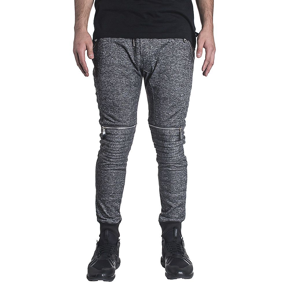 george men's canvas moto jogger pants