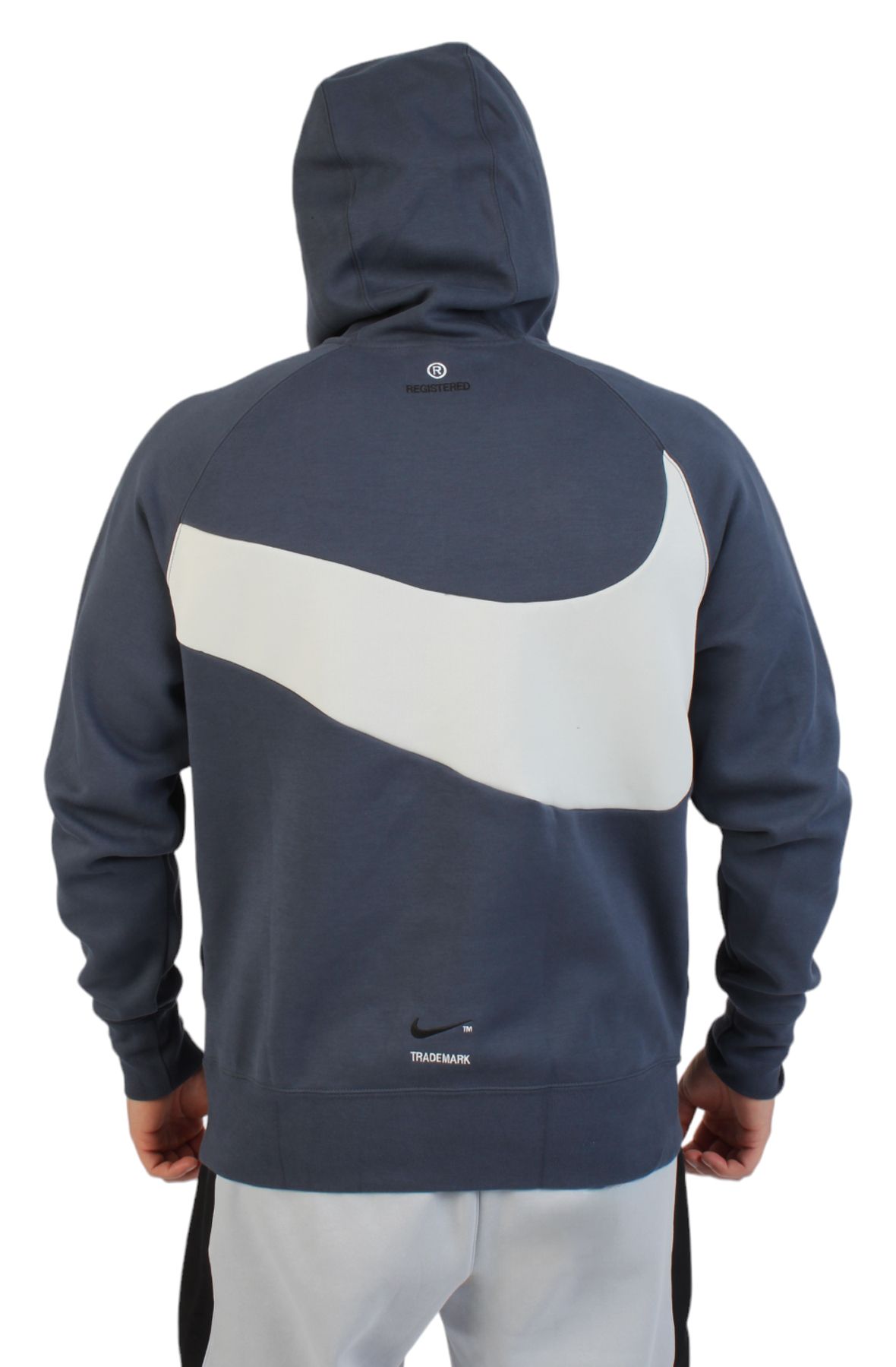 swoosh pullover hoodie