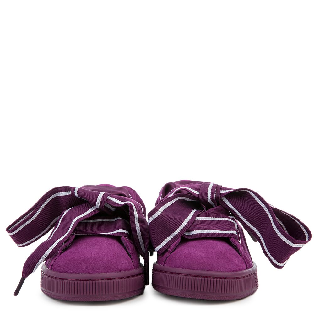 Violet Suede Heart Satin PUMA Suede Heart Satin II Sneakers