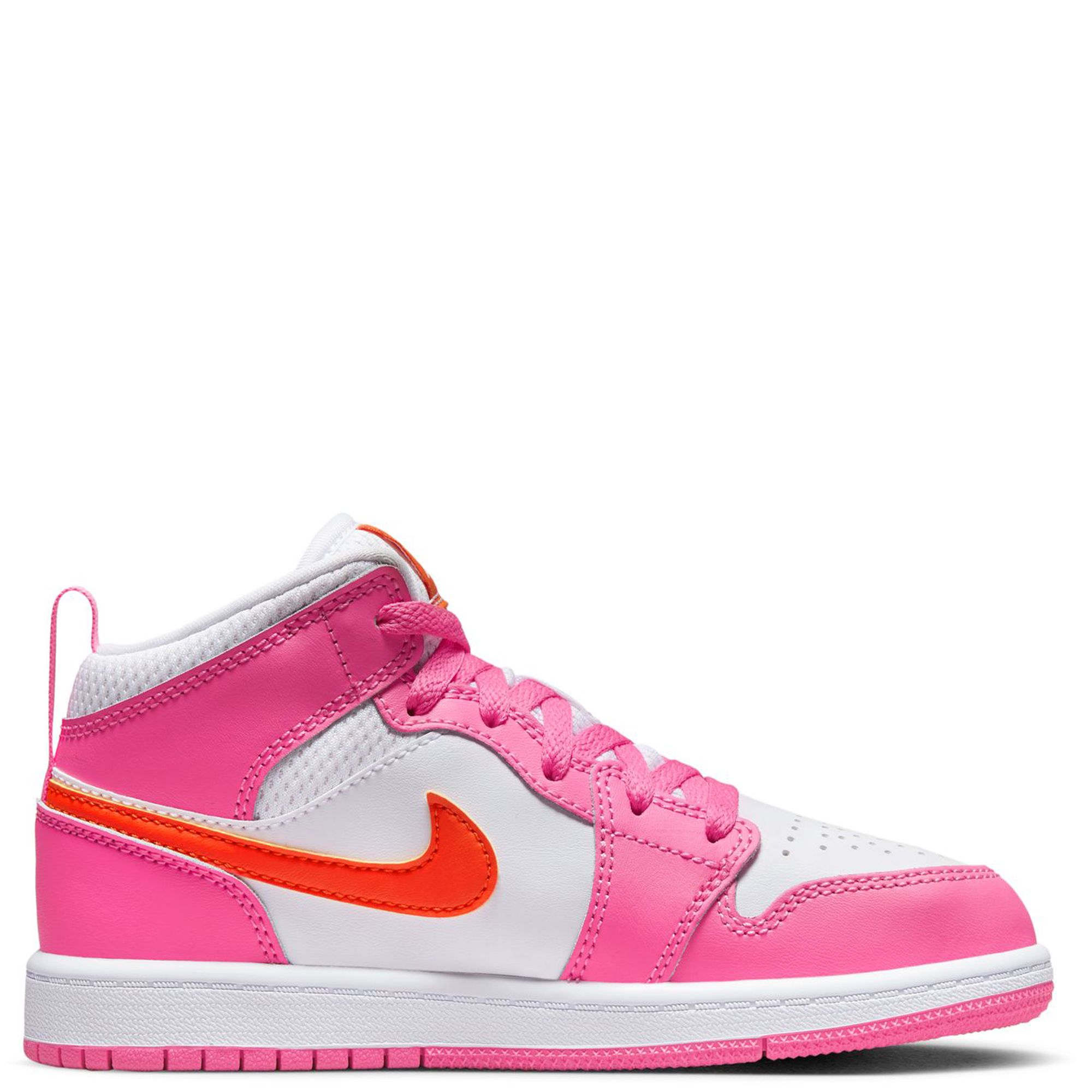 *New* [sz.11C PS] Nike Jordan 1 Mid outlets Pinksicle Orange DX3238-681 Preschool