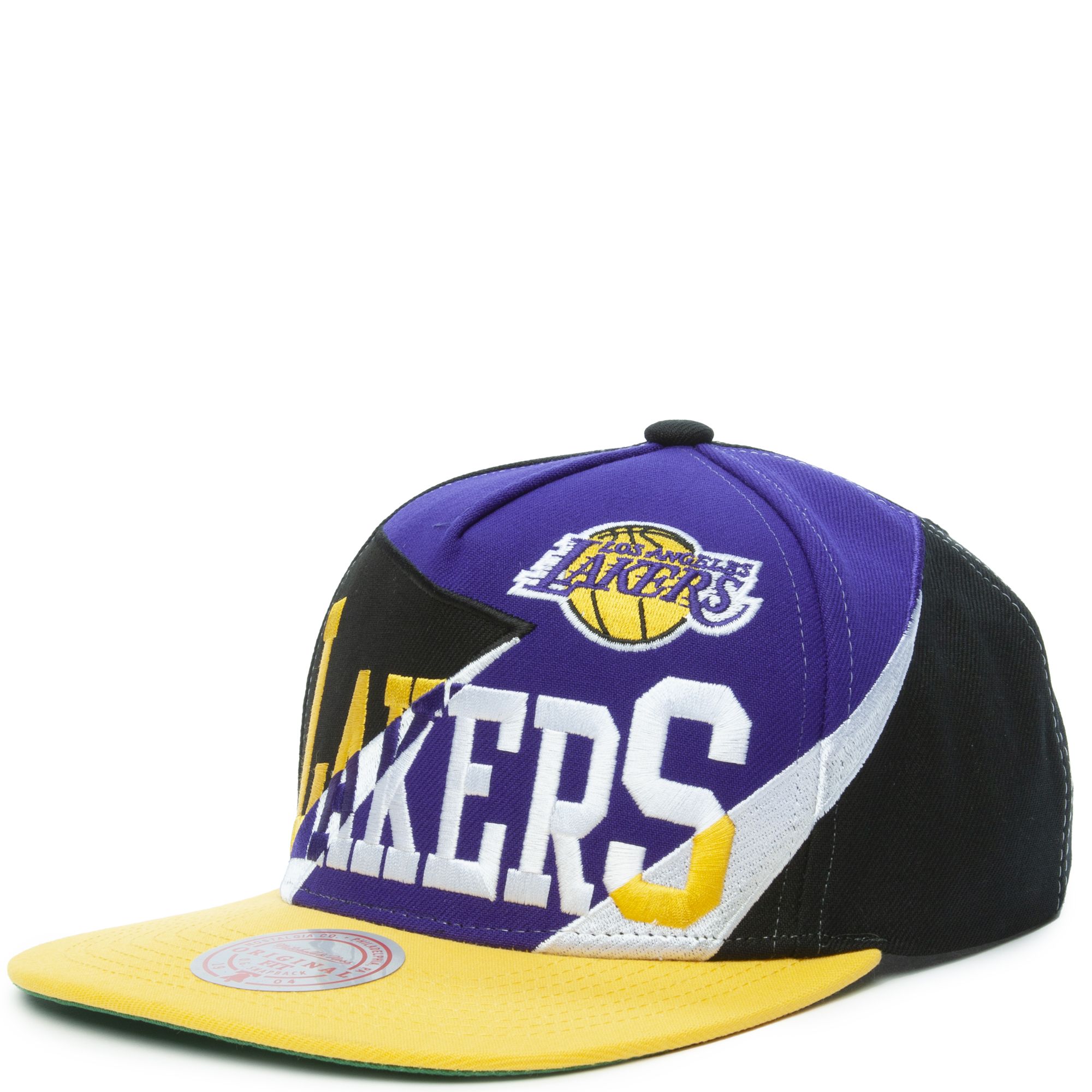 MITCHELL & NESS Los Angeles Lakers Hand Drawn Snapback  HHSS3479-LALYYPPPWHIT - Karmaloop