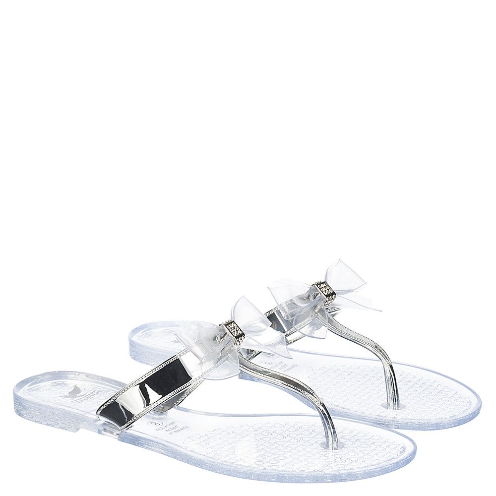 SHIEKH Gel-S Thong Sandal FD GEL-S/CLR-GLT/SLV - Shiekh