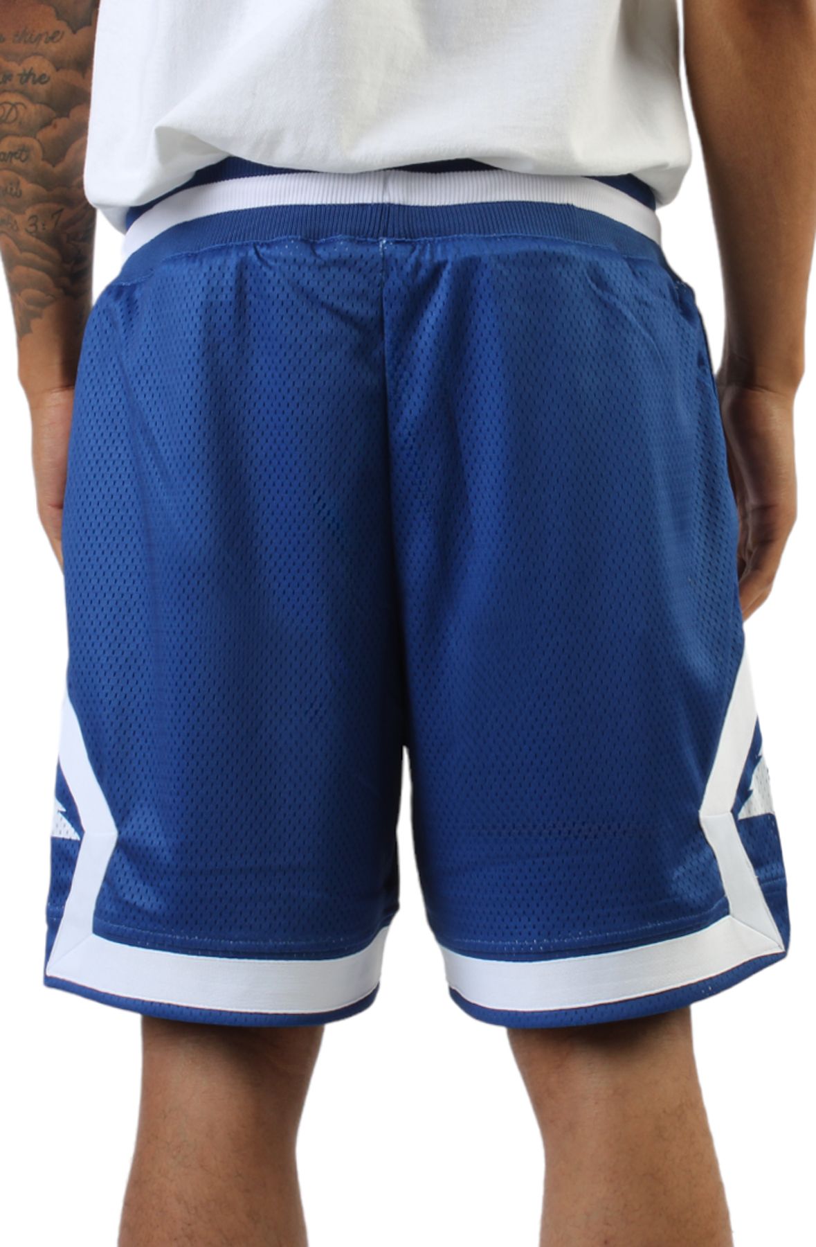 SFC “LUXURY” MESH SHORTS (BLUE PINSTRIPE) – So Fresh Clothing