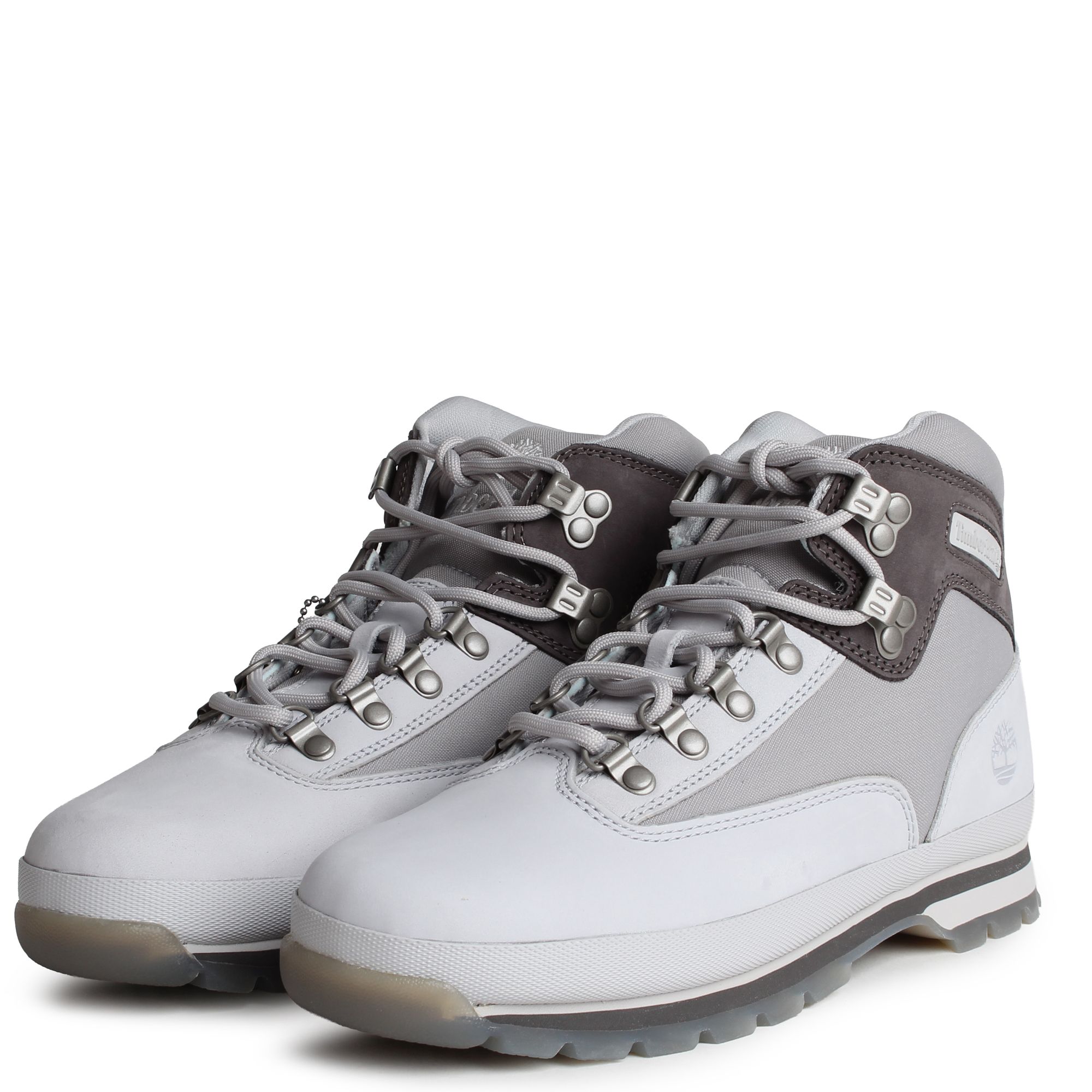 Timberland Euro Hiker Mens Hiking Boots Ankle Leather Gray Black Size 7 M Timberland Euro Hiker M Width Boots for Men for Sale | Shop  main image 3