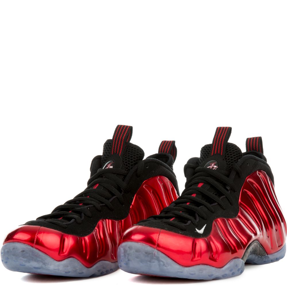 foamposite white black red