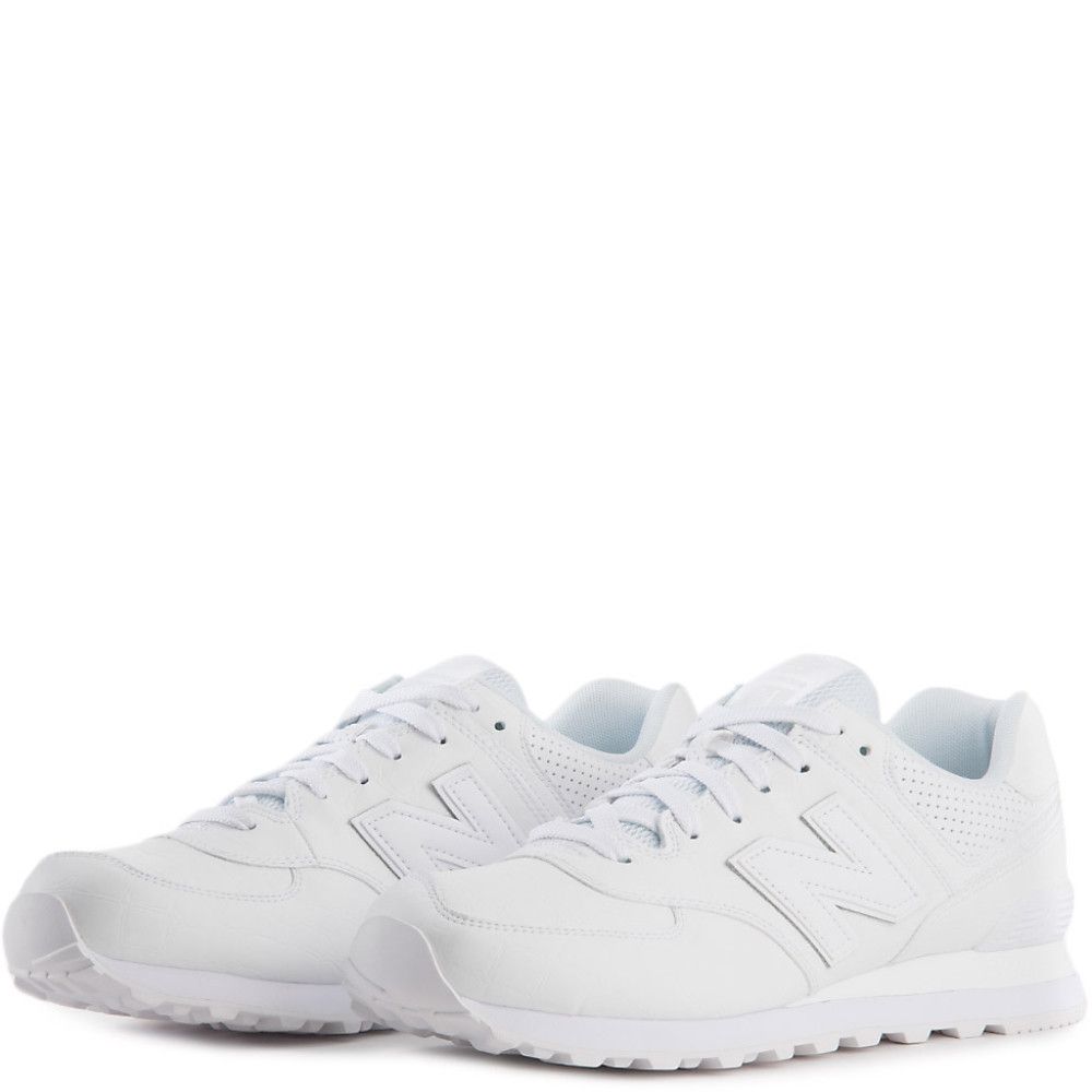 white new balance runners