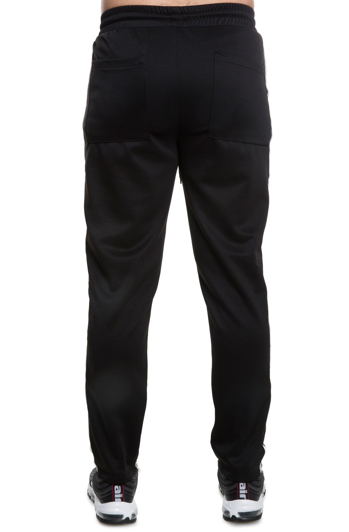 mens track pants black