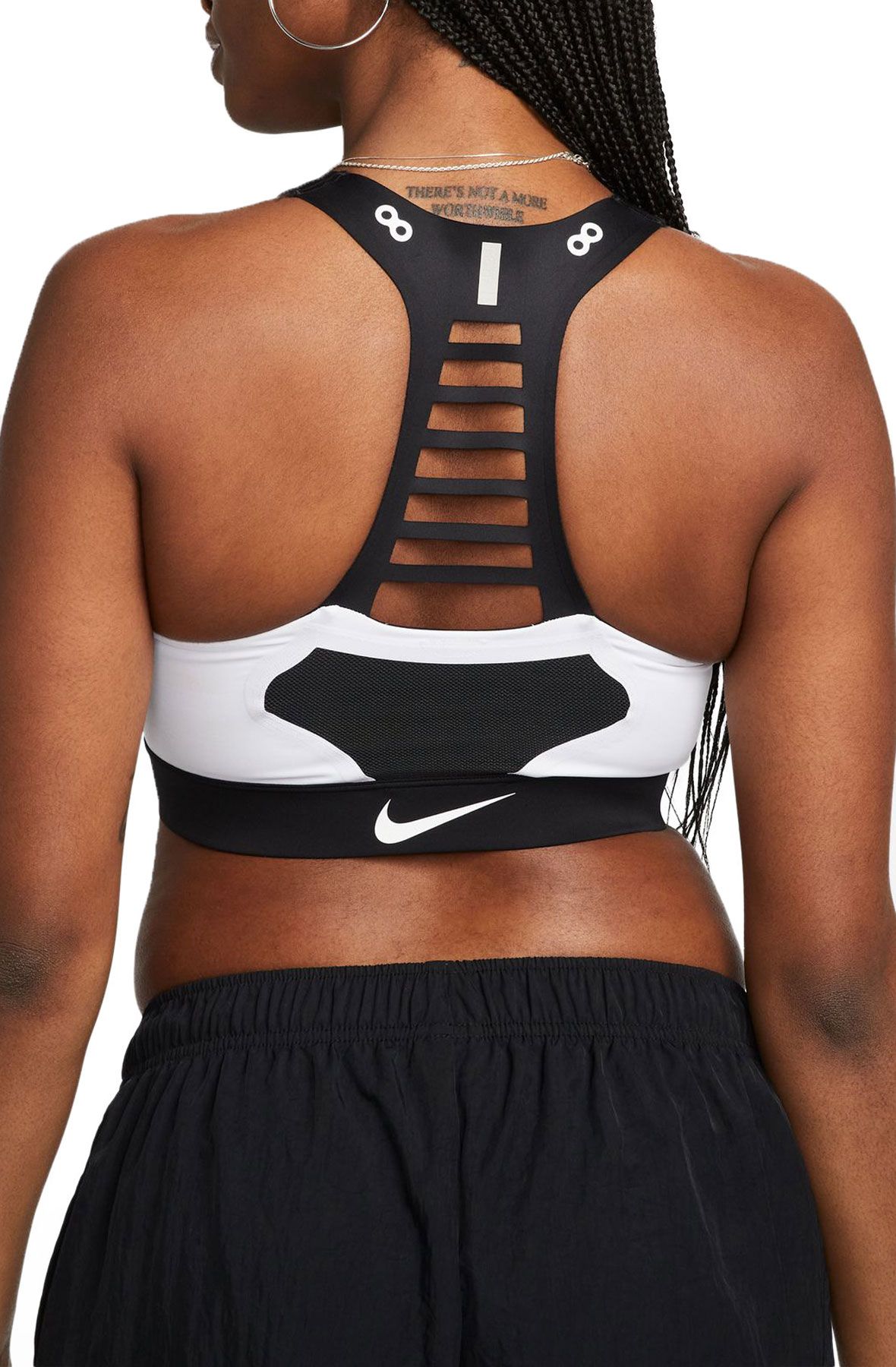 Buy Nike Air Dri-FIT Swoosh Medium-Support Non-Padded Sports Bra in UAE