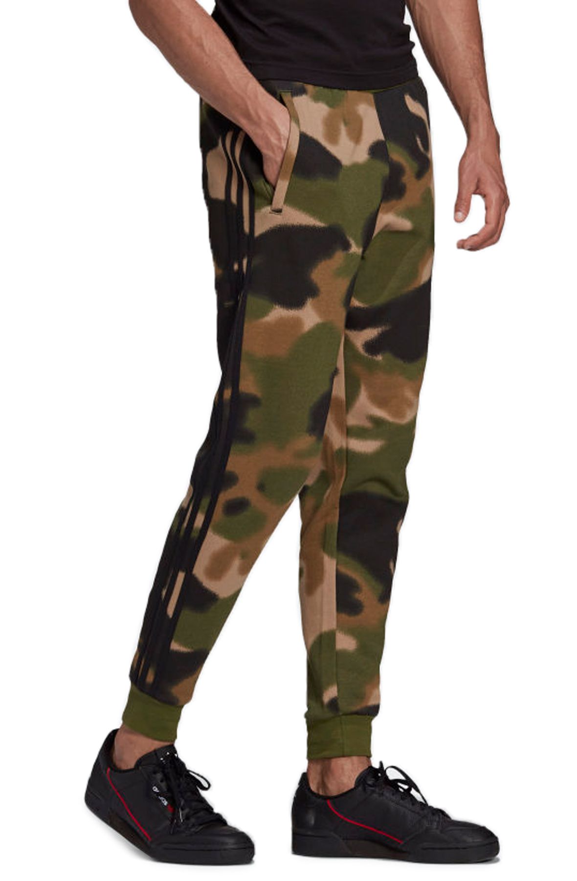 plus size camouflage sweatpants