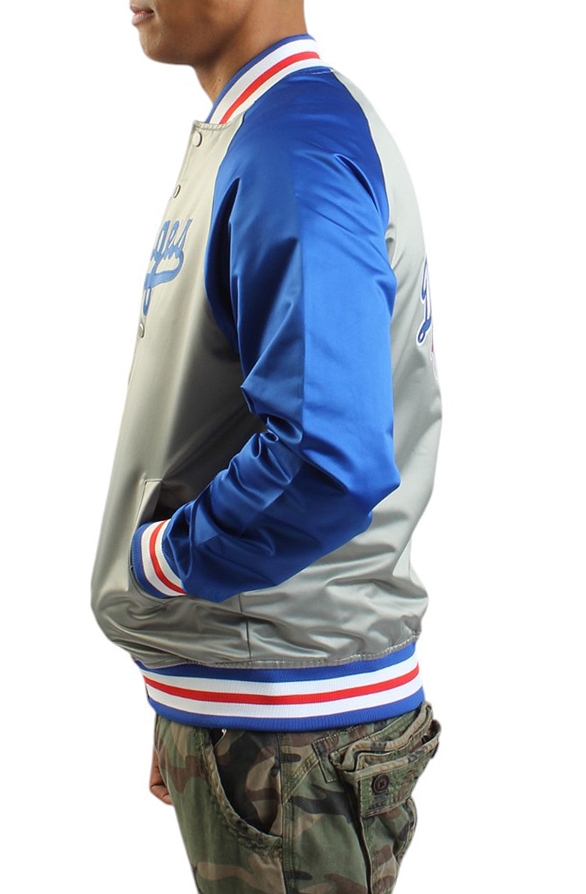 MITCHELL AND NESS MLB Los Angeles Dodgers Vintage Logo Satin