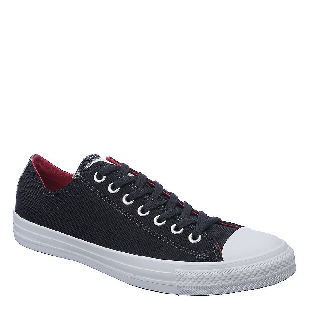 black and red chucks