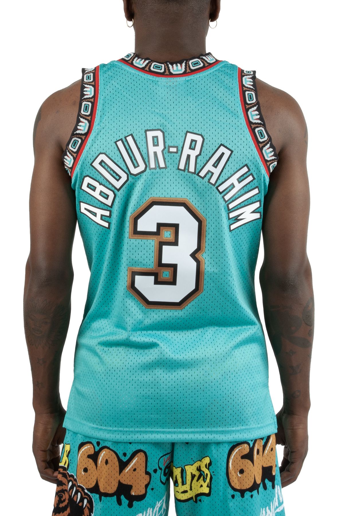 MITCHELL AND NESS Vancouver Grizzlies Jersey SMJYGS18218-VGRTEAL96SAB -  Shiekh