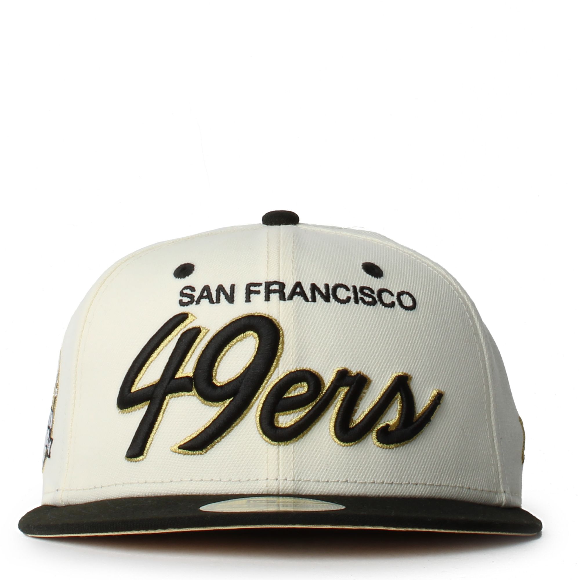 NEW ERA CAPS San Francisco 49ers Chrome Fitted Hat 70810511 - Shiekh