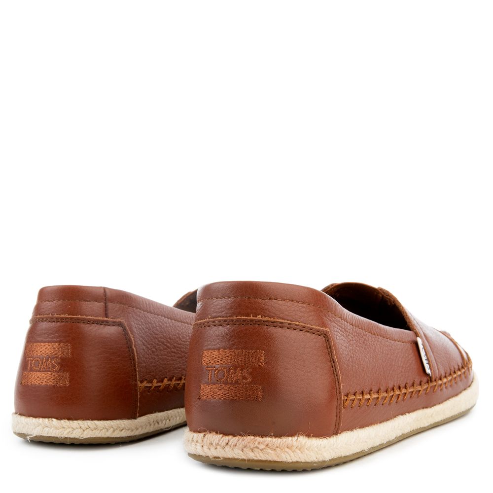TOMS Seasonal Classic Leather Slip-Ons 10008380 - Shiekh