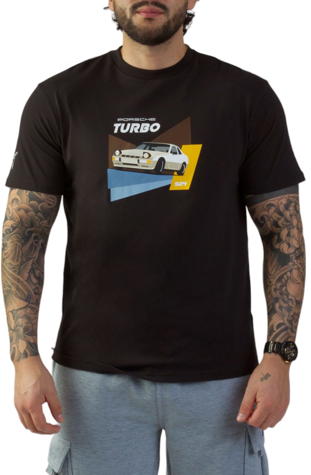 PUMA Porsche Legacy 911 Motorsport Graphic T-Shirt 624848 01 - Shiekh