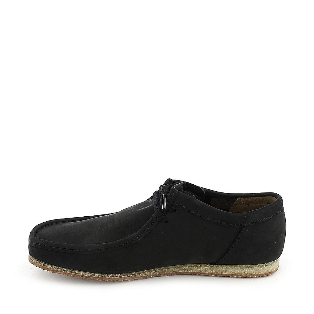 CLARKS Mens Wallabee Run 63550 BLACK Shiekh