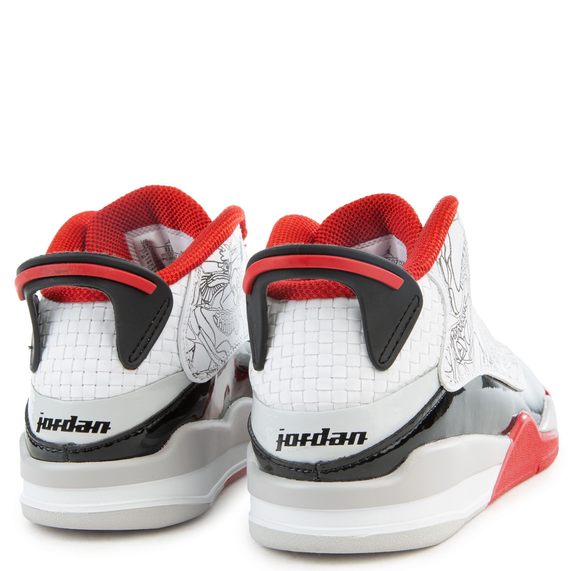 dub zero red black white