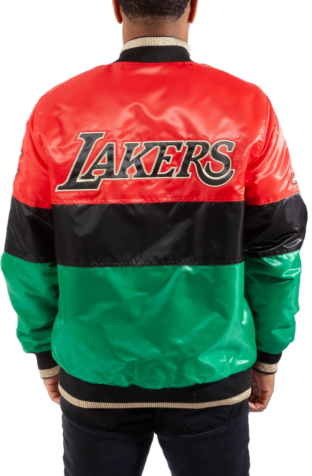 STARTER Los Angeles Lakers Black History Month Jacket