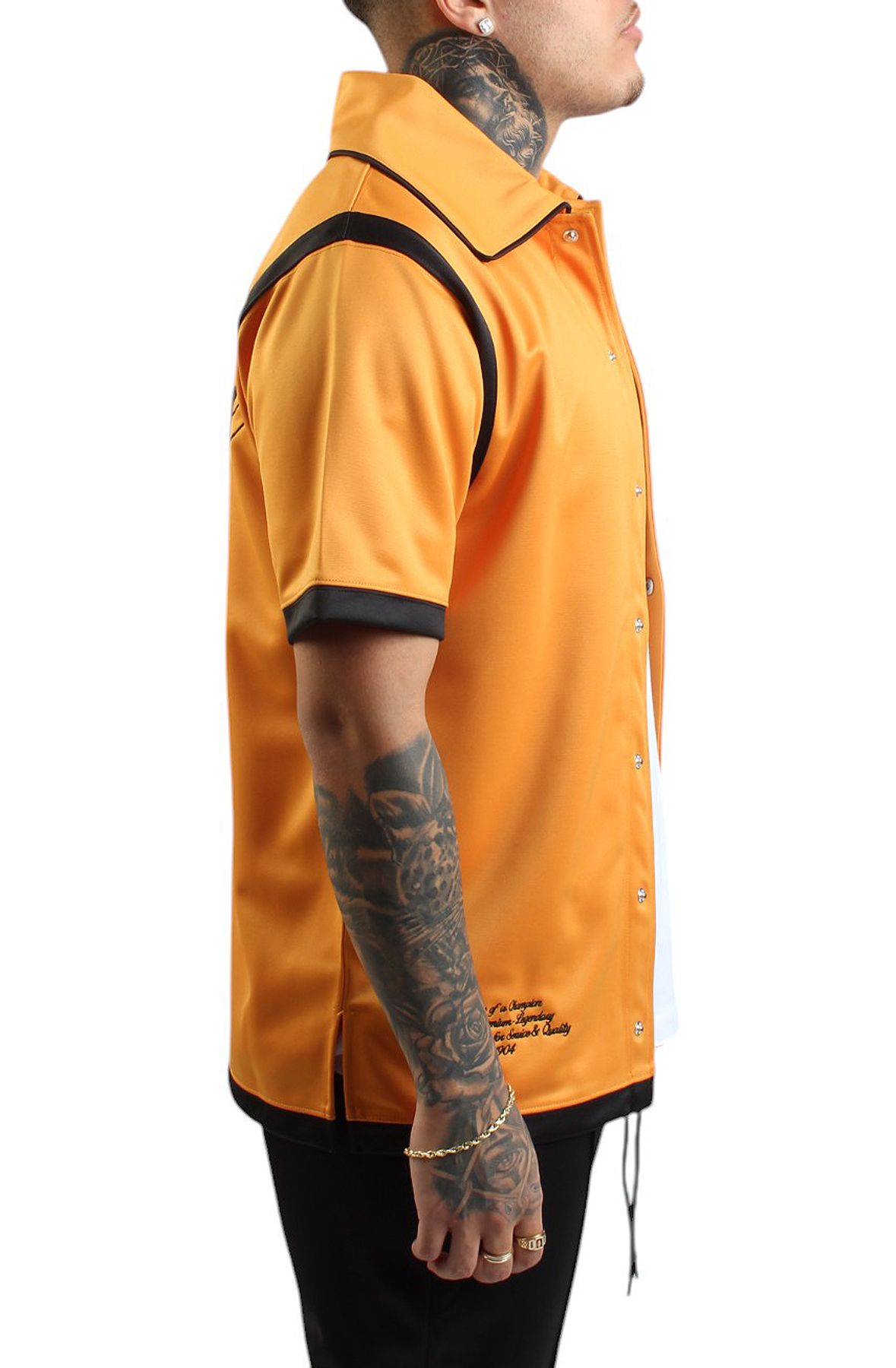 MITCHELL AND NESS Mitchell Ness x Waraire Black Full-Snap Shooting