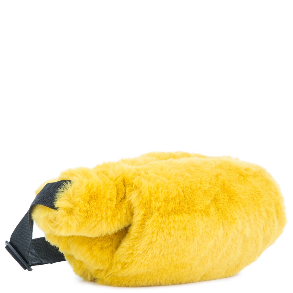 H D ACCESSORIES INC Women s Furry Yellow Fanny Pack PPC5723 MU Shiekh