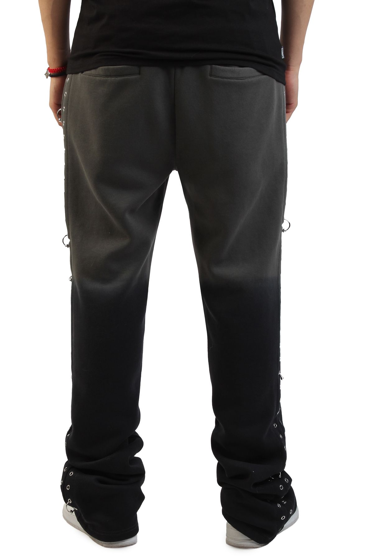 SMOKE RISE Stacked No Rules Fleece Pants FP26S467SK-BLK - Shiekh