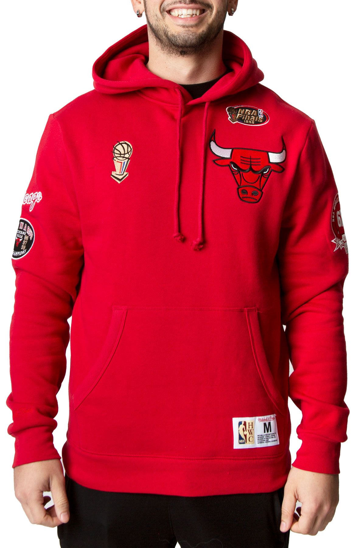 MITCHELL AND NESS Chicago Bulls Champ City Hoodie FPHD3236-CBUYYPPPSCAR ...