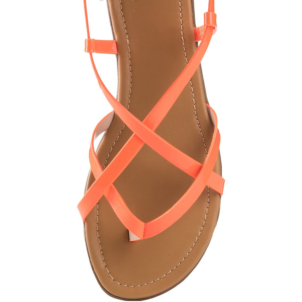 SODA Spica-S Thong Sandal FD SPICA-S/ORANGE - Shiekh